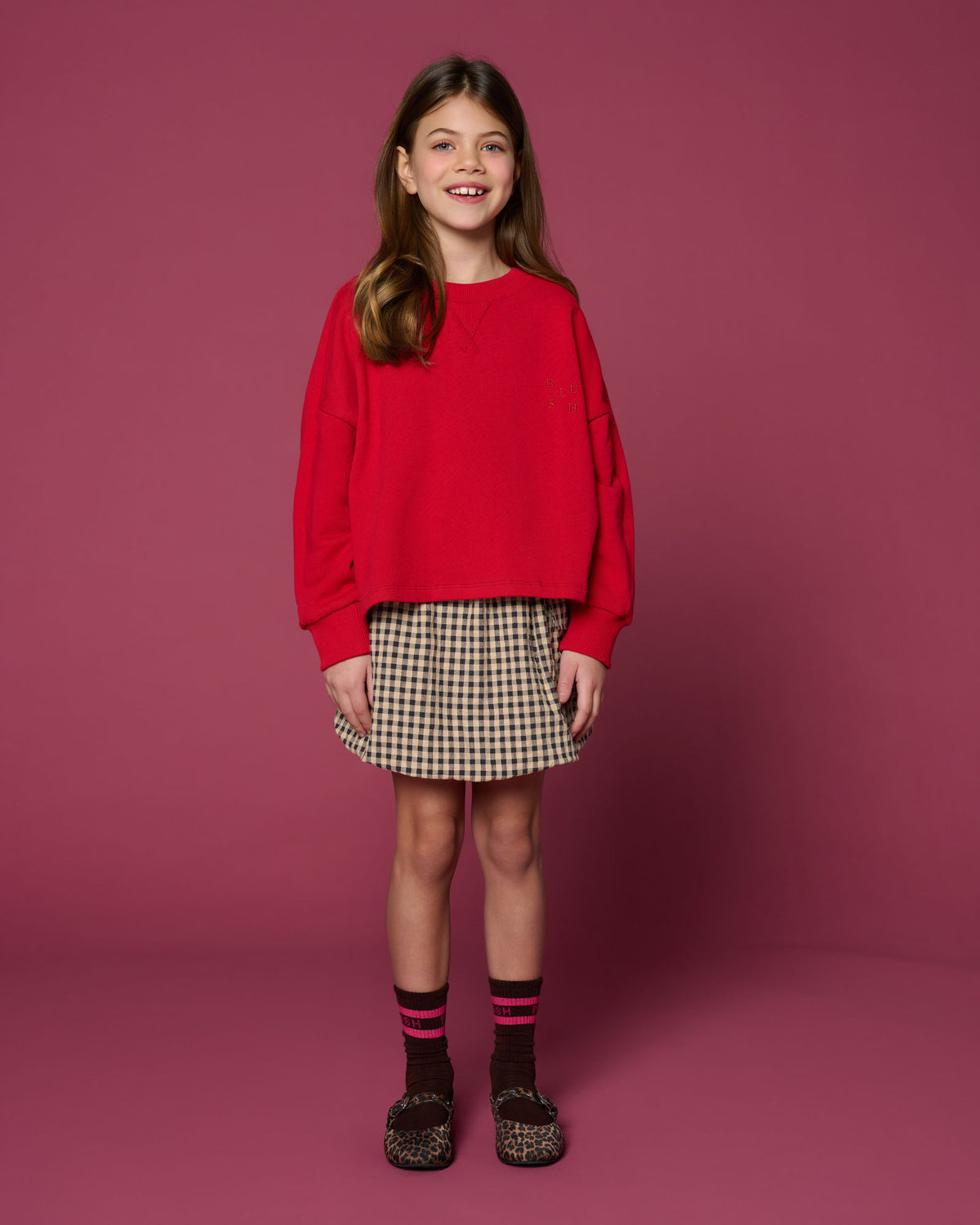 Sport Socks | Brown/Pink, Petit Blush