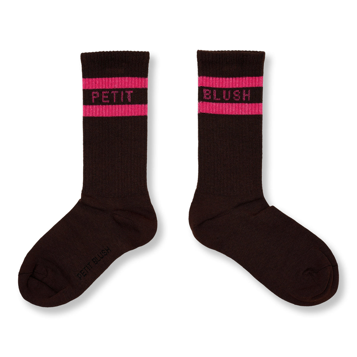 Sport Socks | Brown/Pink, Petit Blush