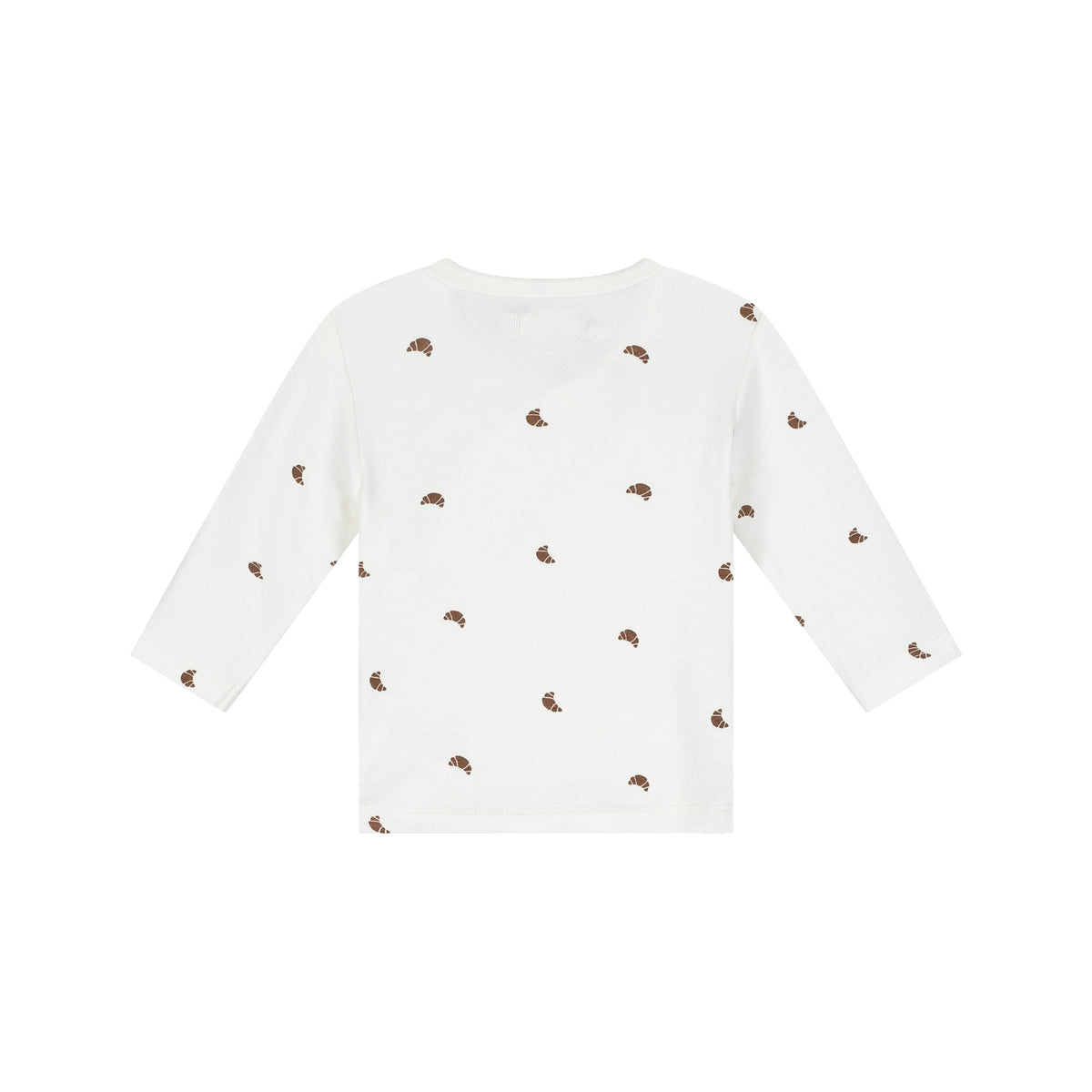 baby t-shirt longsleeve overslag Croissant, A Tiny Story