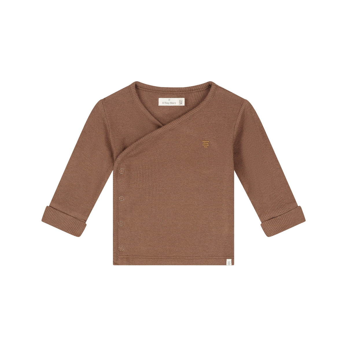 baby t-shirt longsleeve overslag Coffee, A Tiny Story