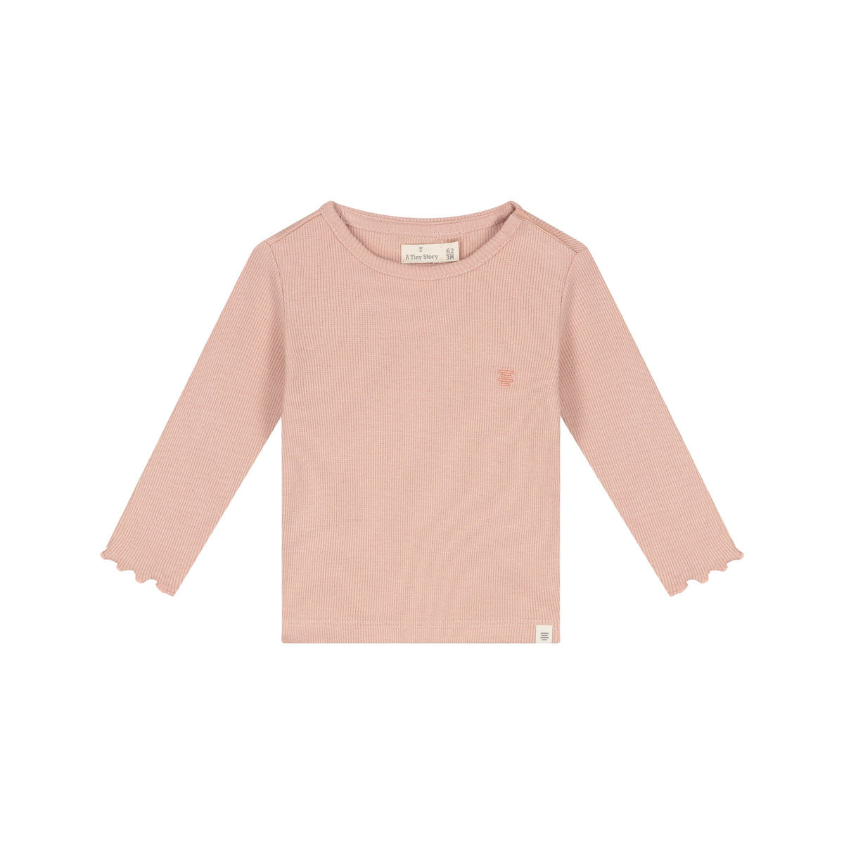 baby t-shirt longsleeve Old Pink A Tiny Story