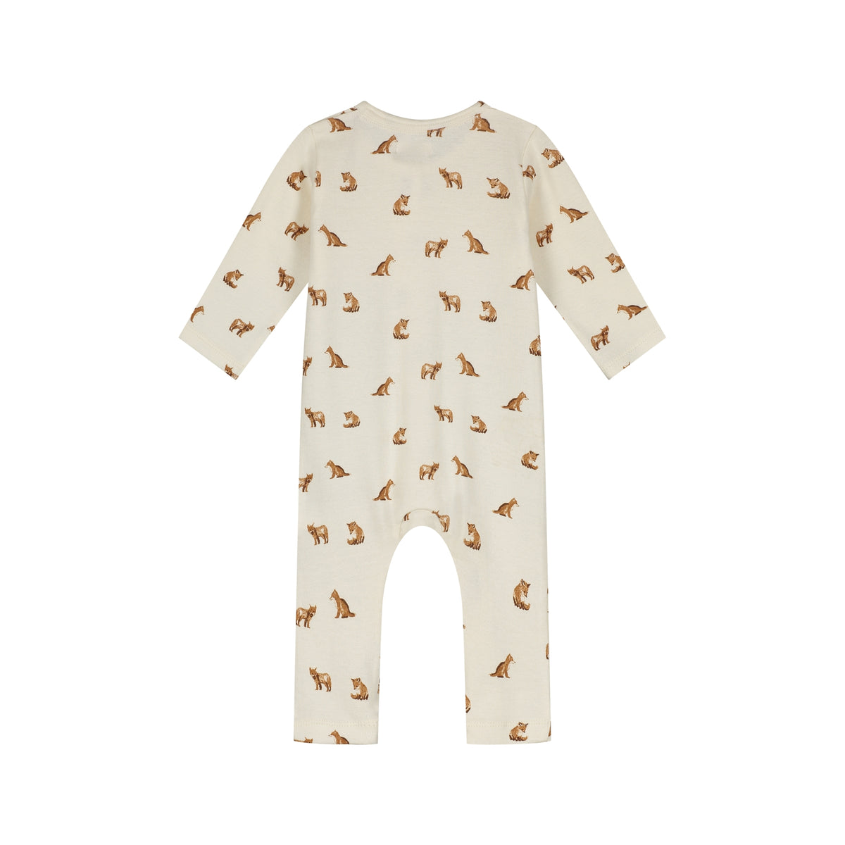 baby suit Ecru Fox print, A Tiny Story