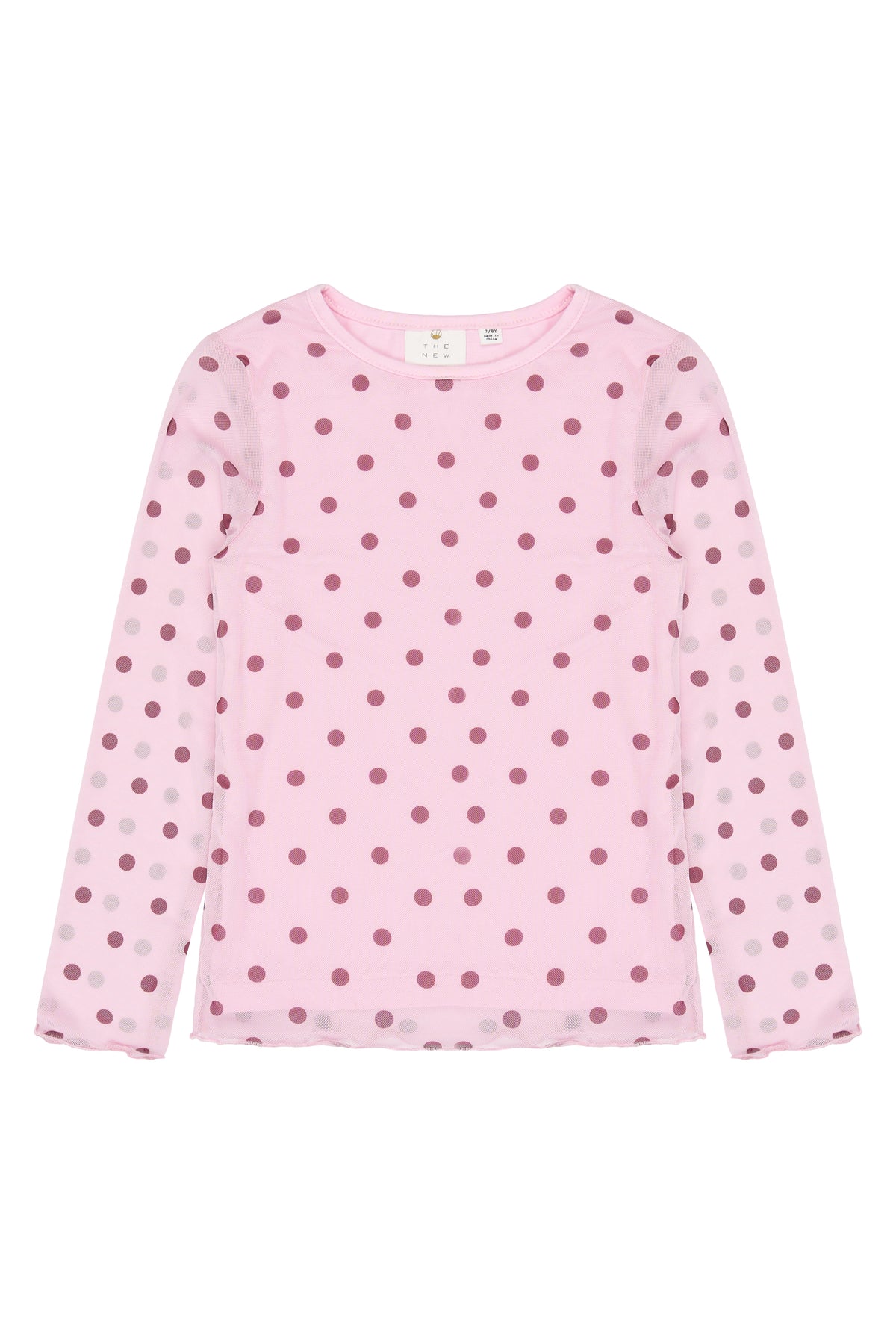 Vandelia longsleeve Mesh Pink Lavender, The New