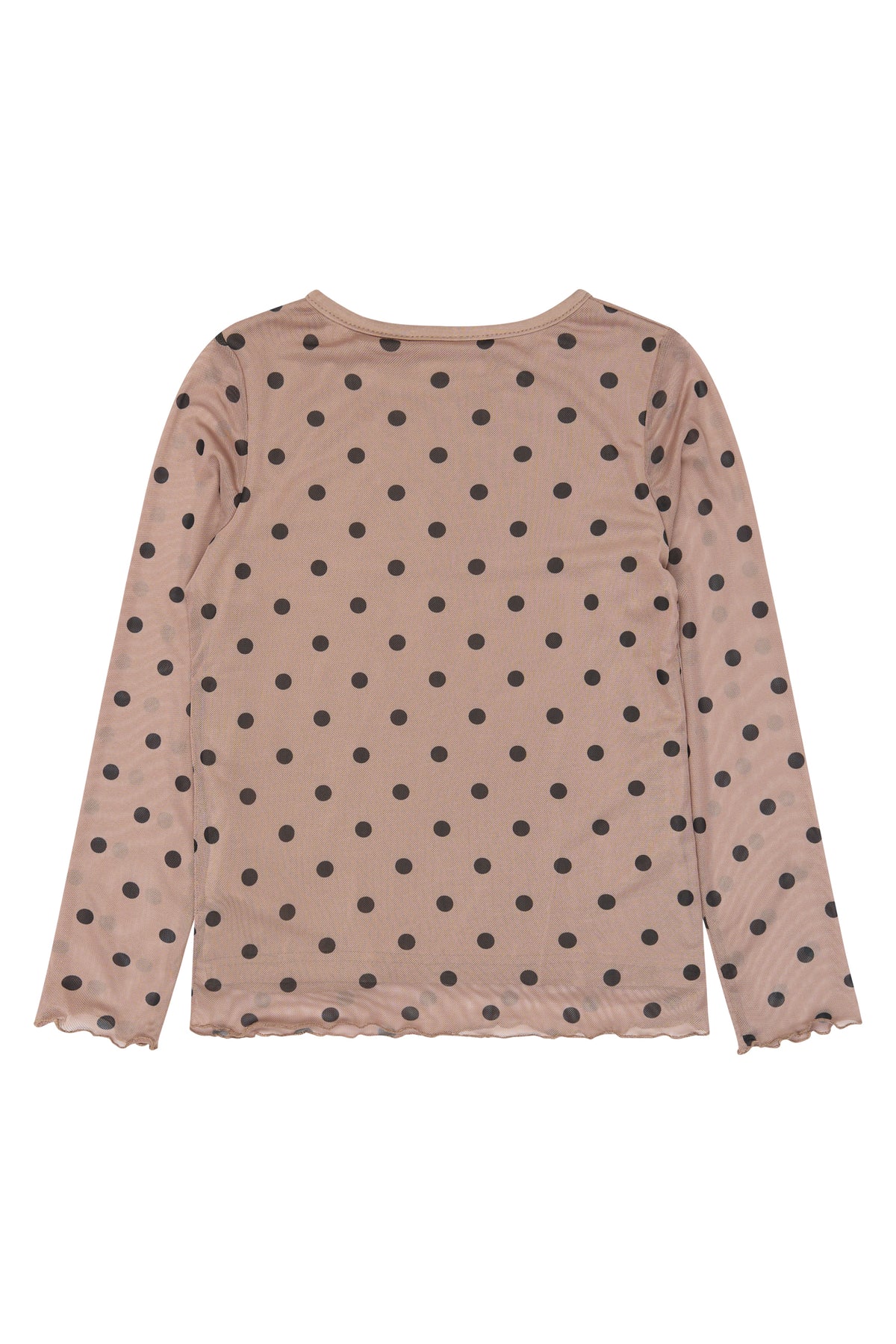 Vandelia longsleeve Mesh Taupe Gray, The New