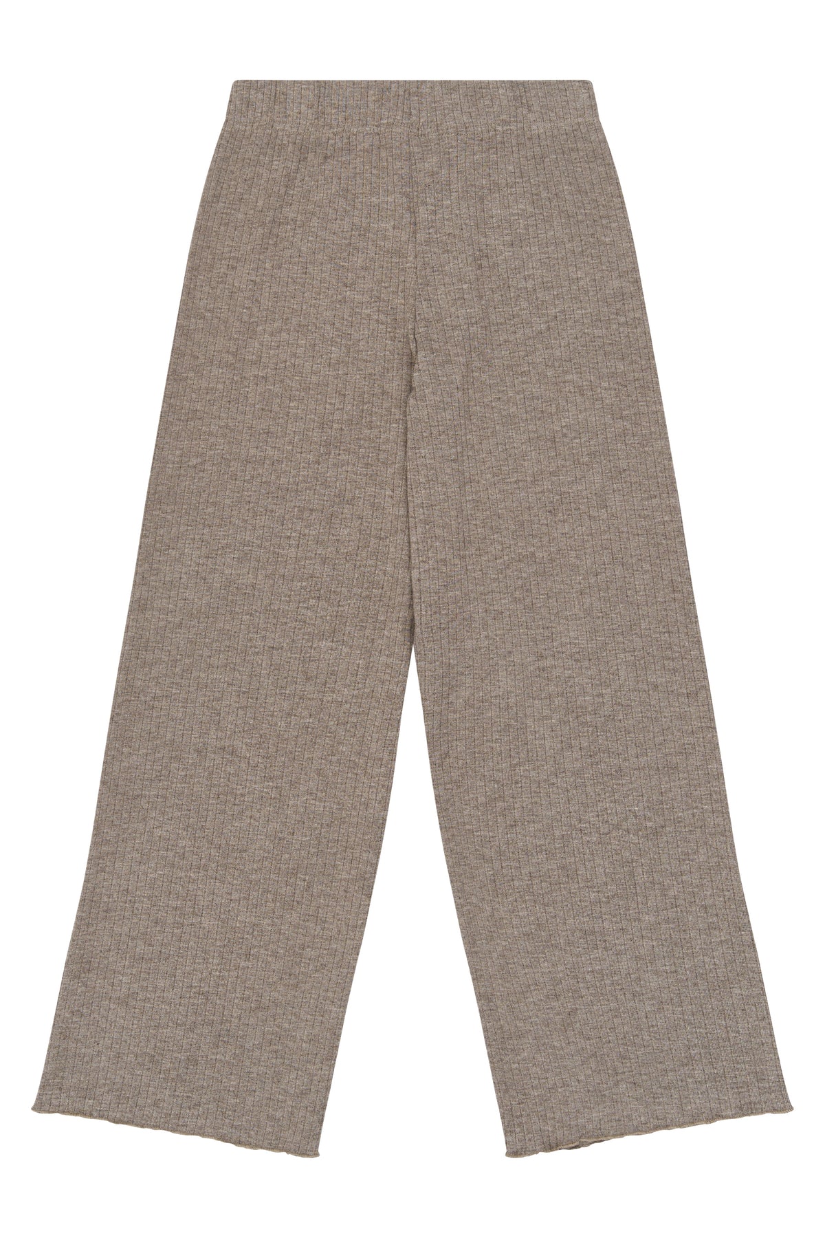 Veeta Wide Rib Pants Taupe Gray, The New