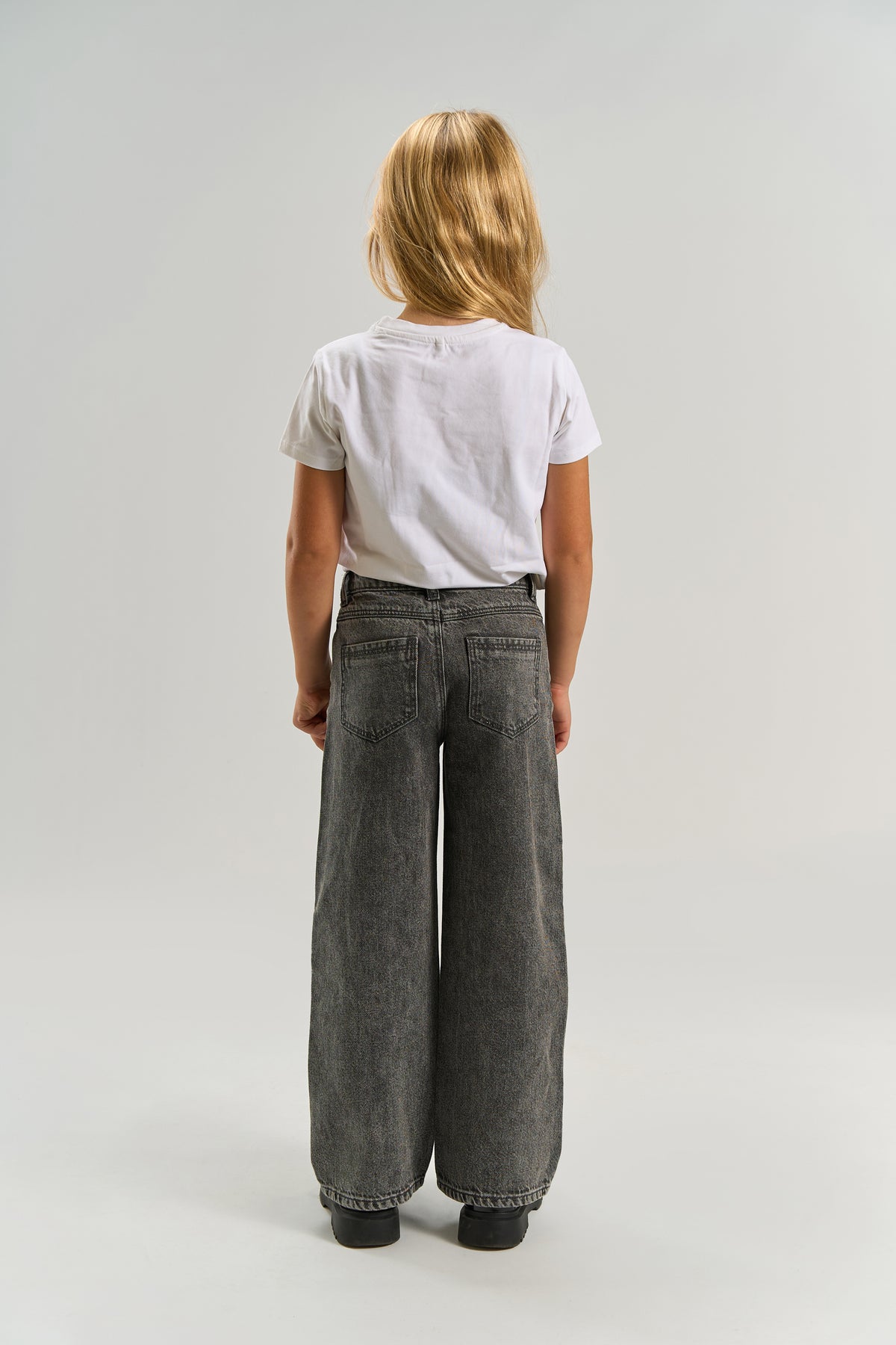 Lissabon Wide Fit medium grey denim , The New