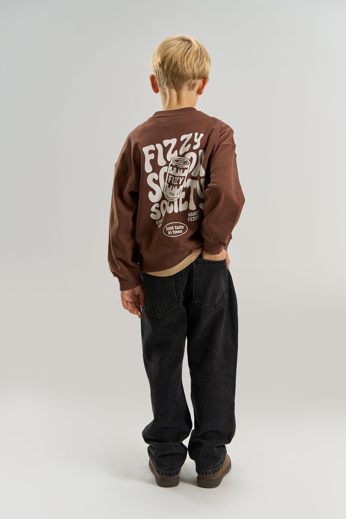 Valentino OS Sweatshirt, Chestnut, The New