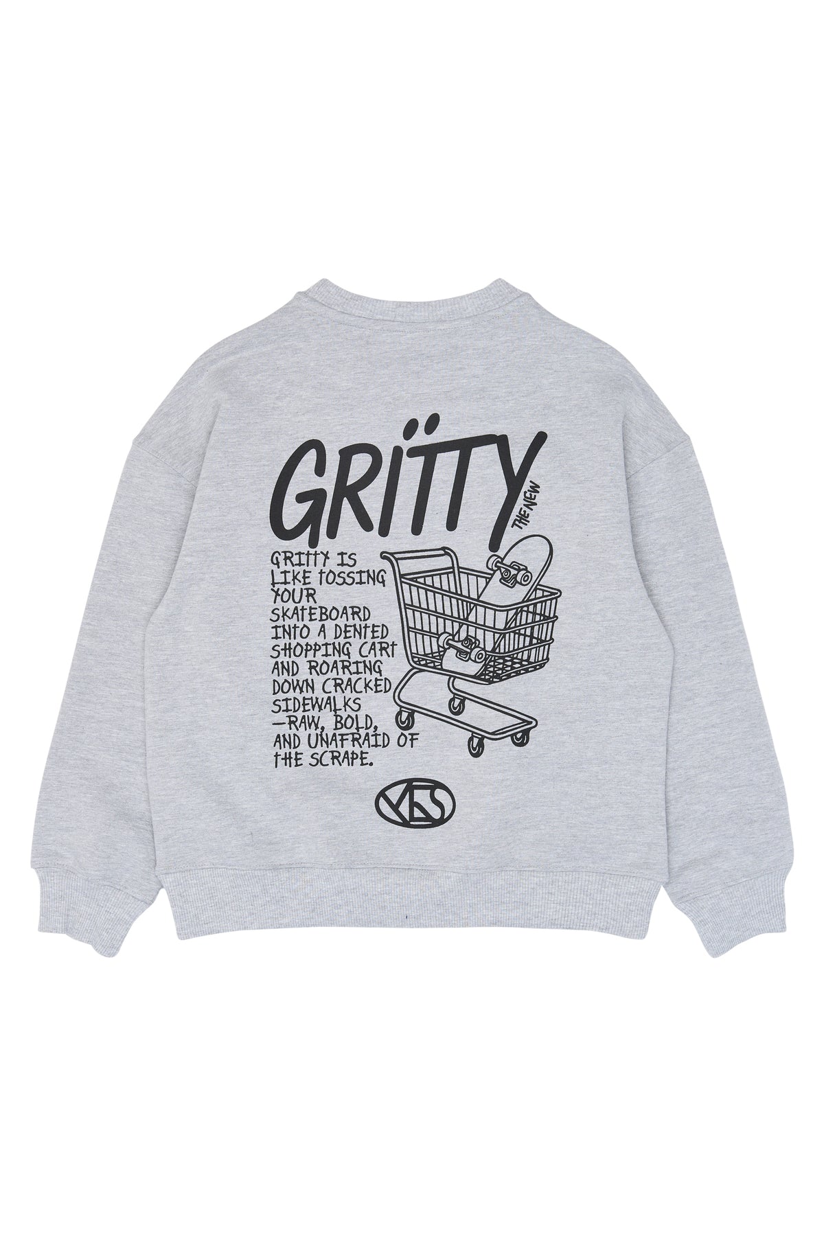 Viggo Sweatshirt Light grey melange, The New
