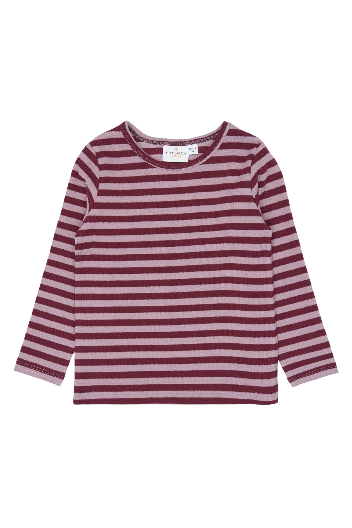 Longsleeve elderberry stripe, The New