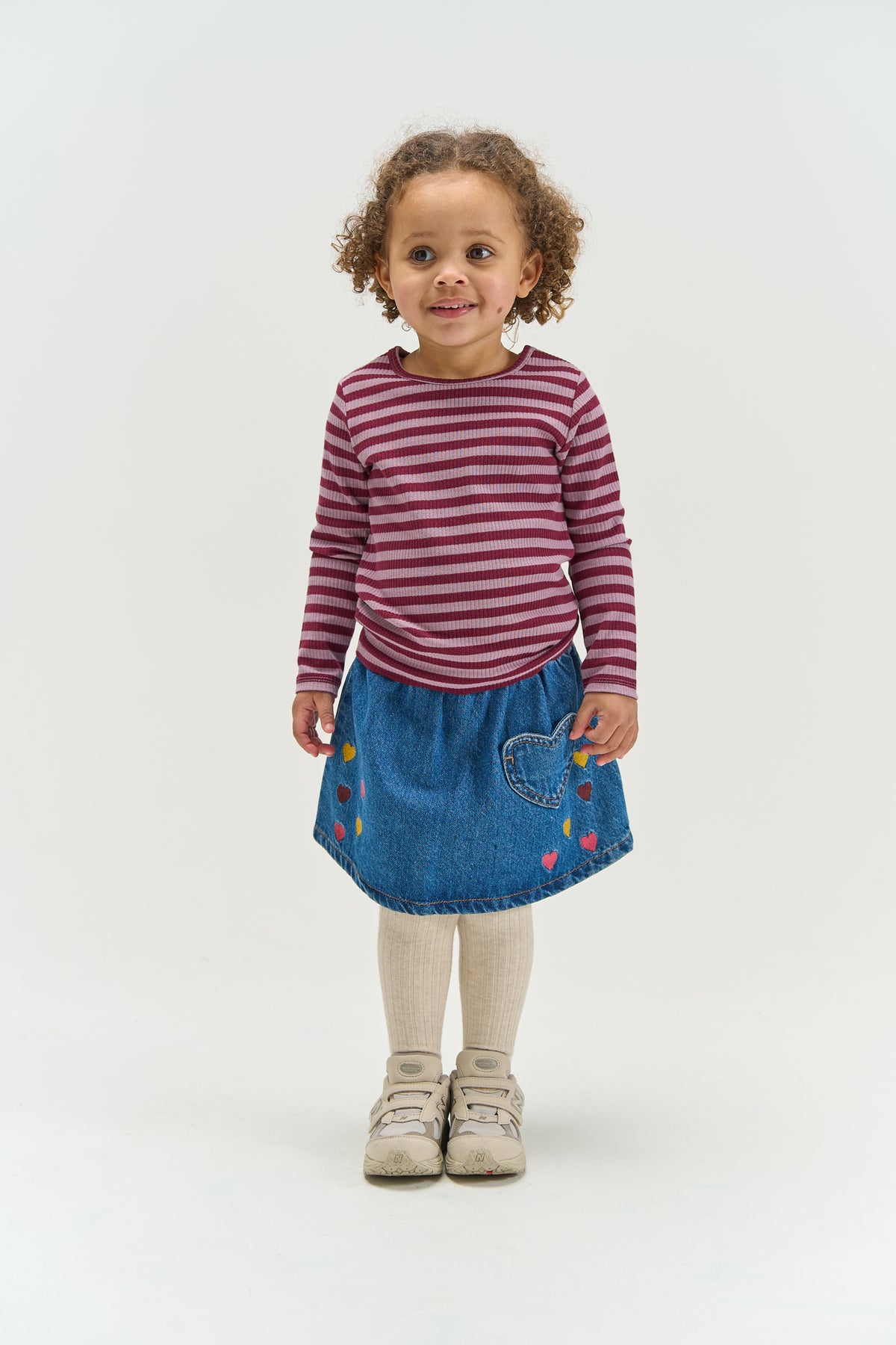 Longsleeve elderberry stripe, The New