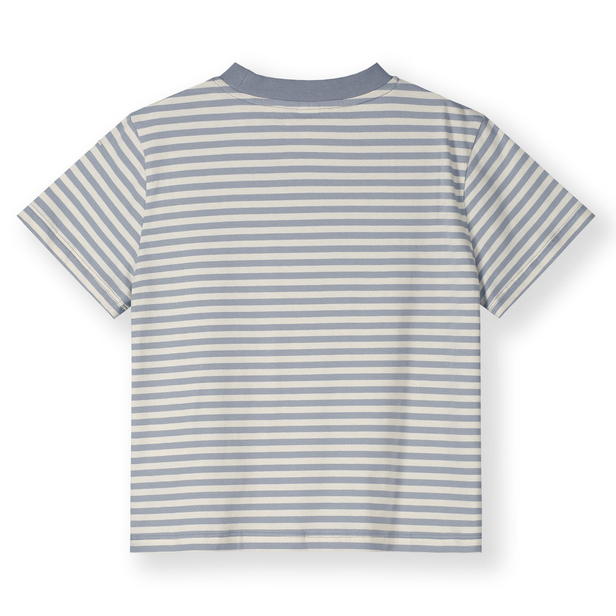 Oversized Tee GOTS stone grey/cream, Gray Label