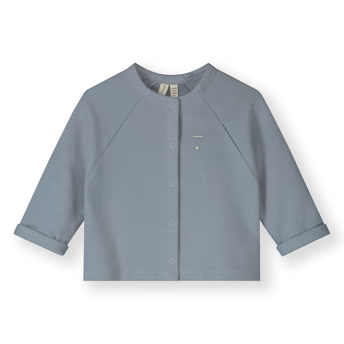 Baby raglan cardigan Stone Grey, Gray Label
