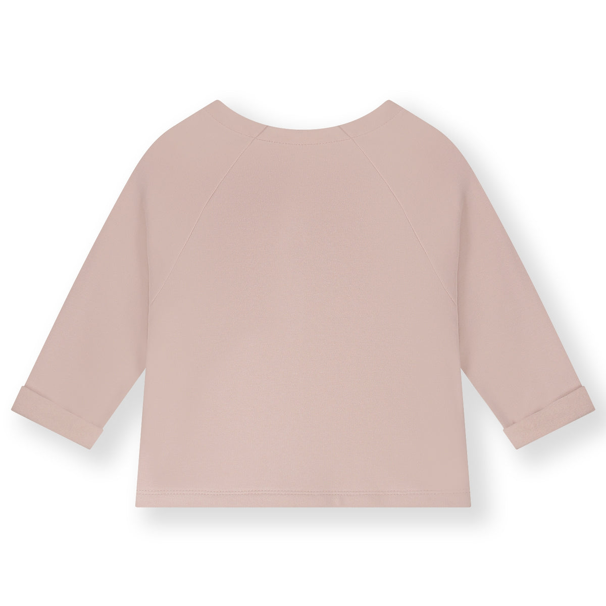 Baby raglan cardigan Faded Pink, Gray Label