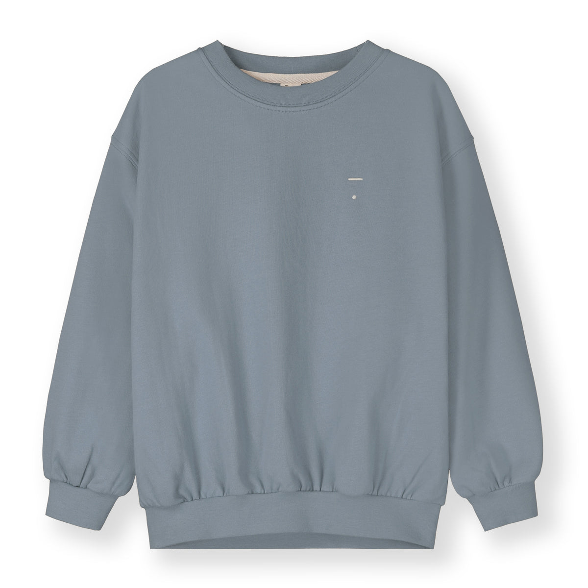 Dropped shoulder sweater Stone grey, Gray Label