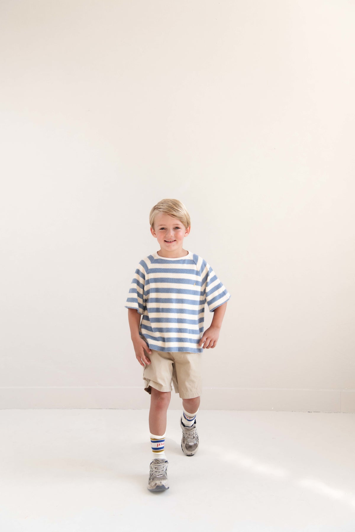 To T-shirt water blue stripe Jenest