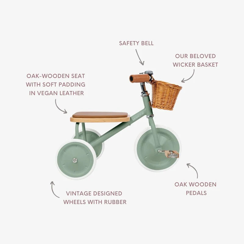 Banwood trike vintage Forest
