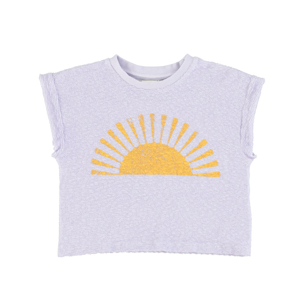T-shirt Lavender burning sand print, Piupiuchick