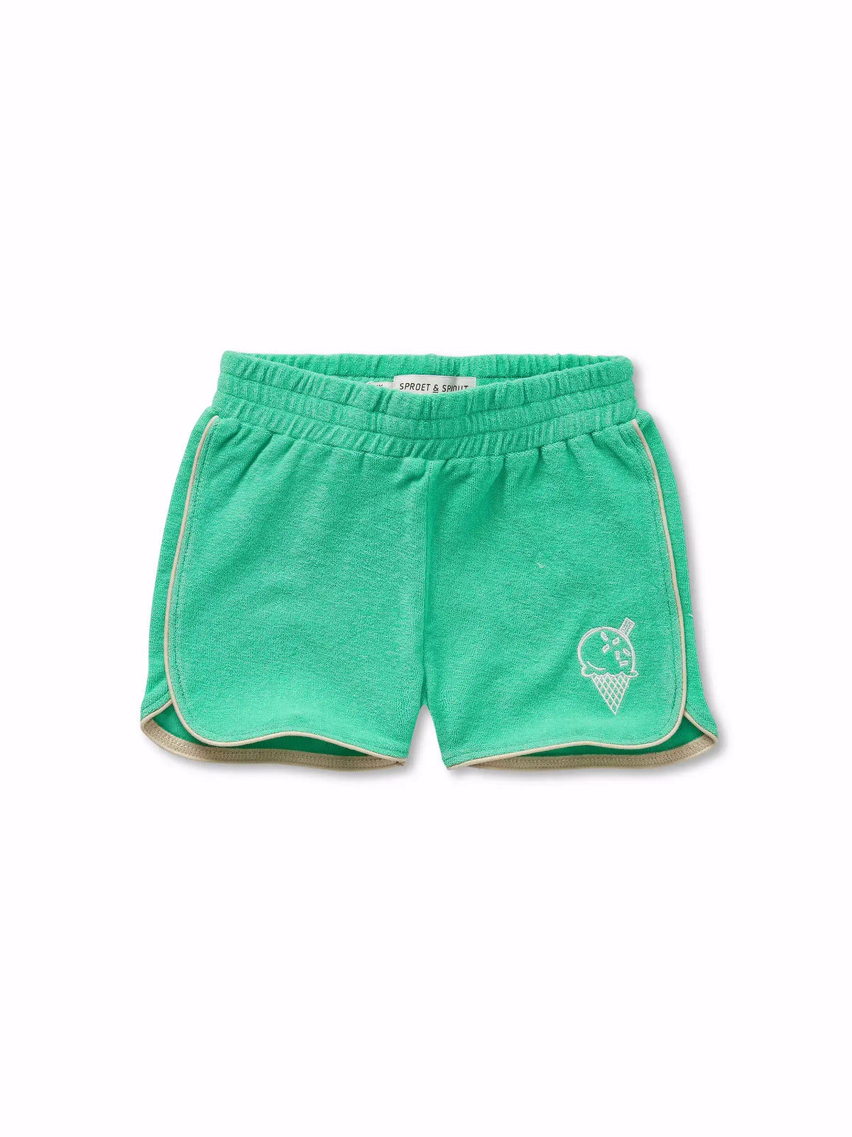 Terry sport shorts green, Sproet & Sprout