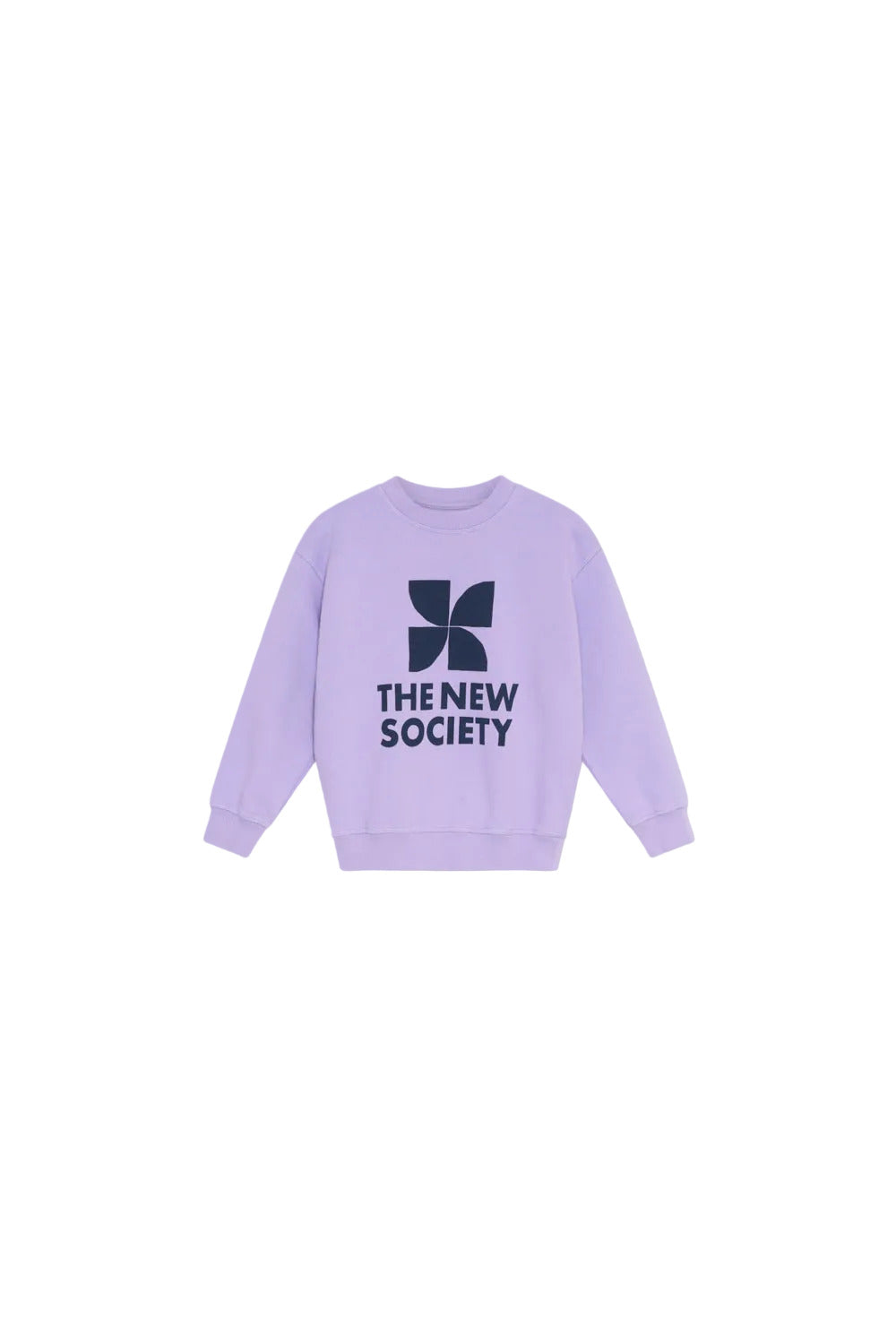 TNS Logo Sweatshirt Violet Tulip, The New Society