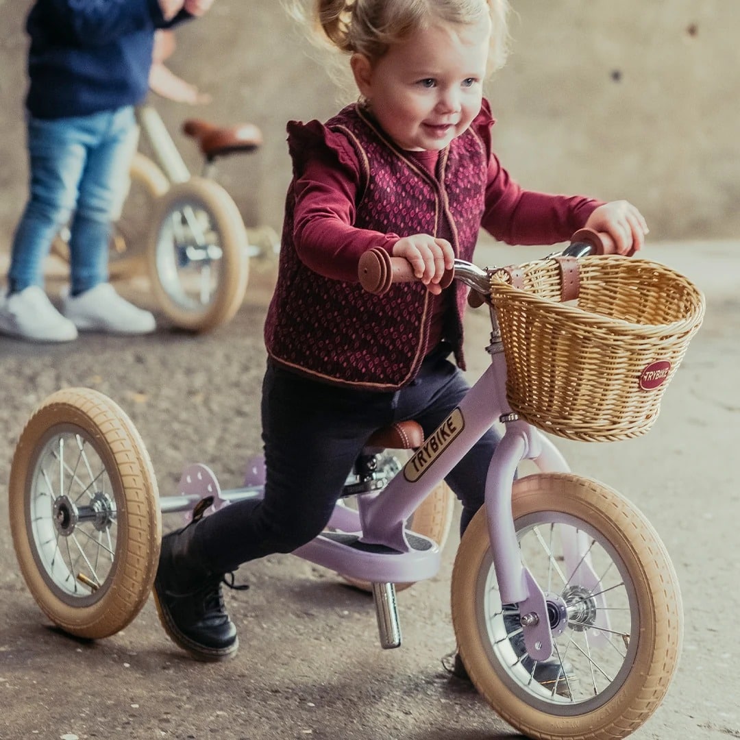 Trybike Vintage Lila 2 in 1 driewieler