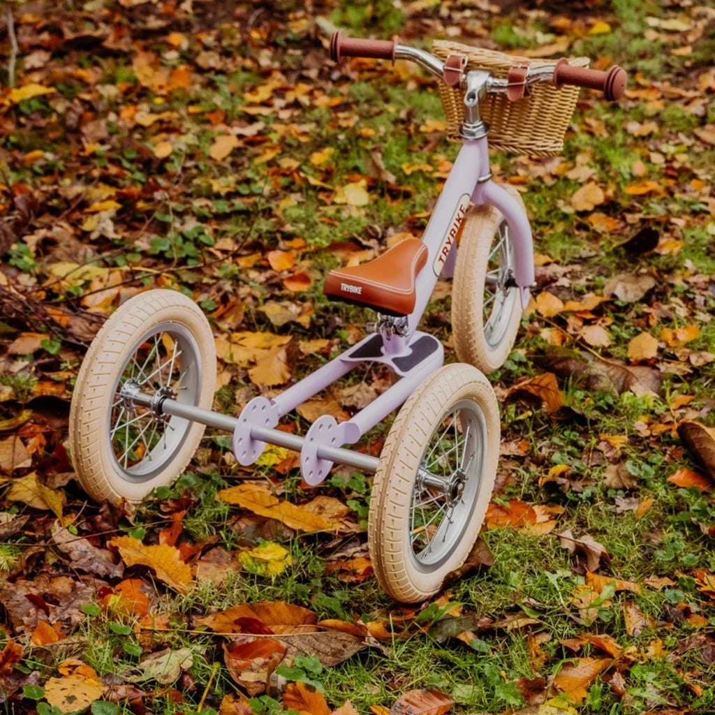 Trybike Vintage Lila 2 in 1 driewieler