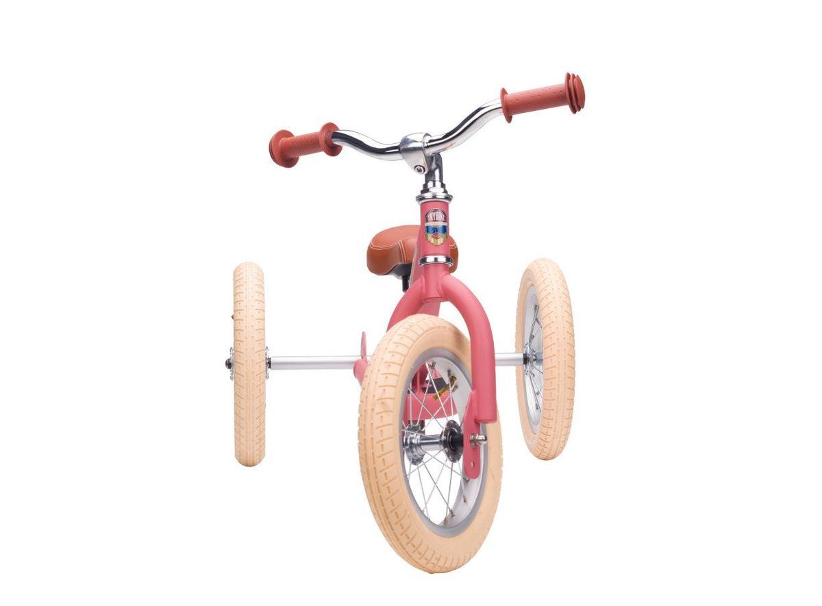 Trybike Vintage Pink 2 in 1 driewieler