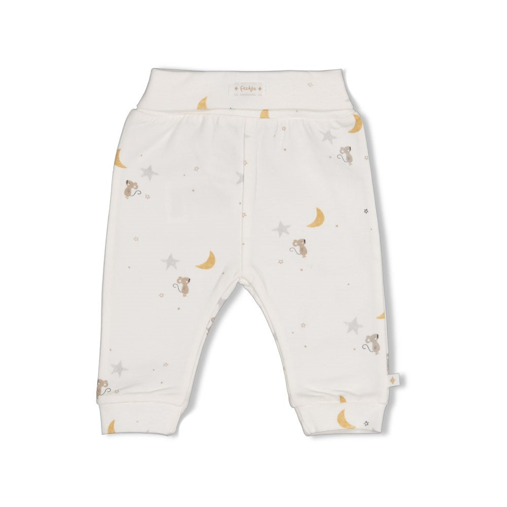 Broek AOP - Over the Moon for You, Feetje