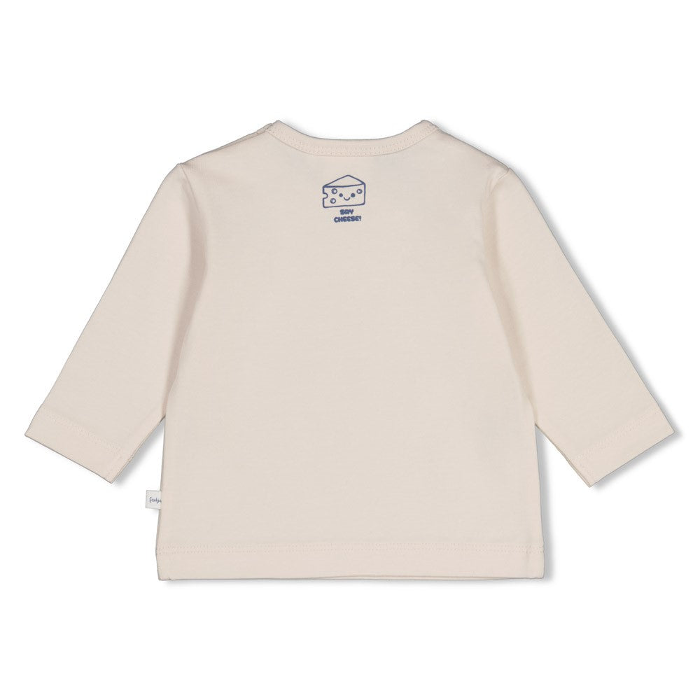 Longsleeve Cream - Breakfast Buddy, Feetje