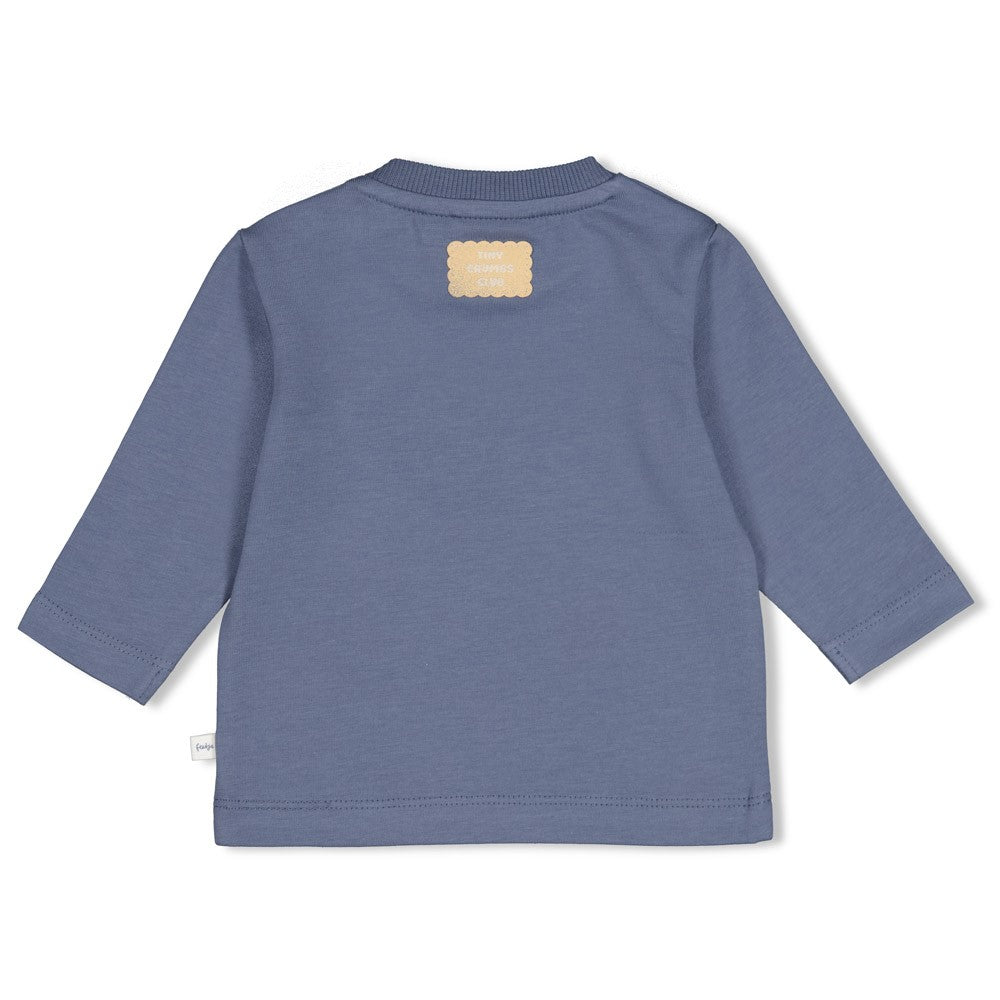 Longsleeve Blue - Breakfast Buddy, Feetje