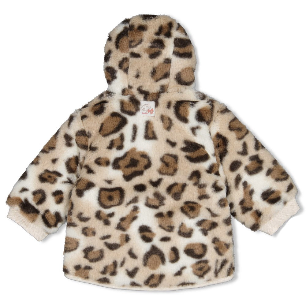Fake fur jasje met capuchon - Dress to Impress, Feetje