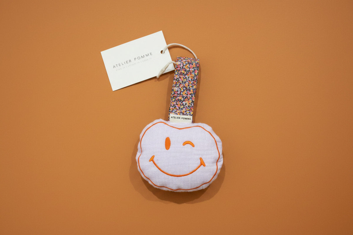Speendoekje smiley – Lucky Lila, Atelier Pomme