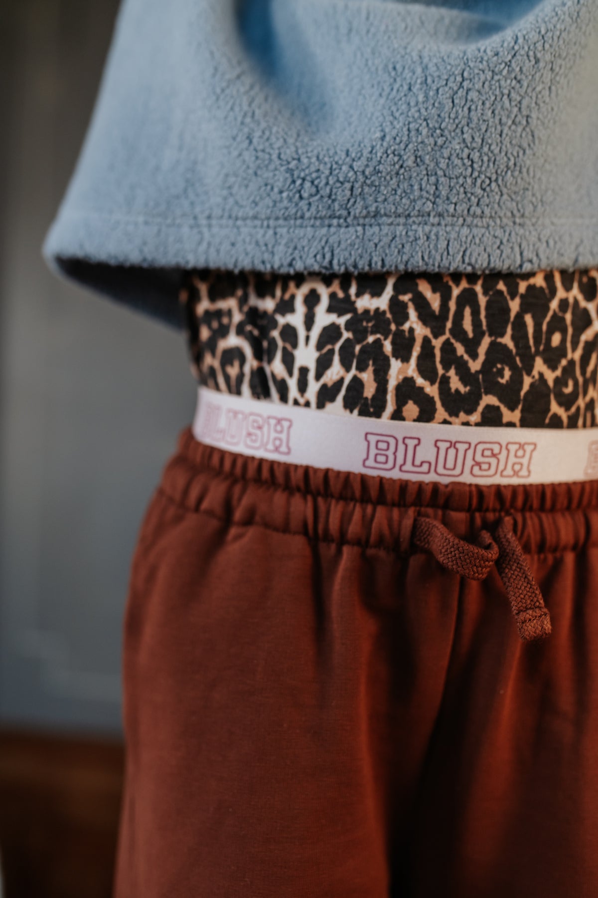 Wide Leg Pants | Brown, Petit Blush