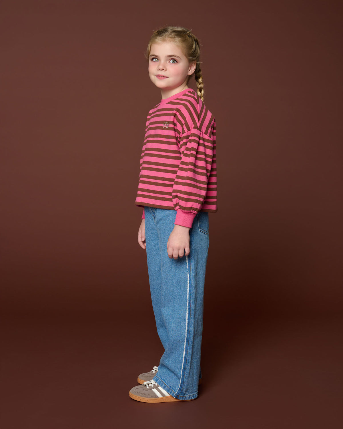 Wide leg Jeans | Mid Blue