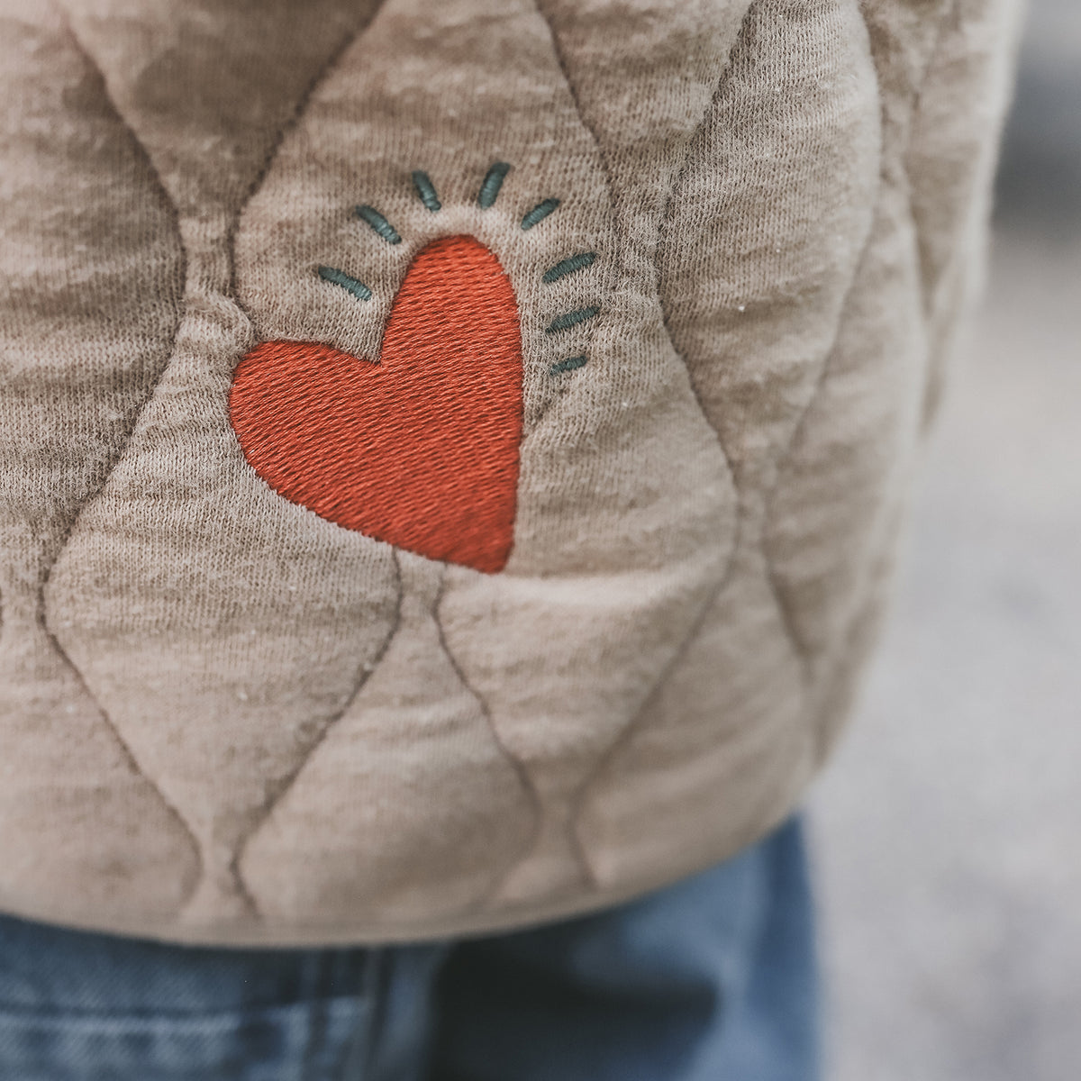 Quilted Jersey | Embroidered Jacket, Your Wishes