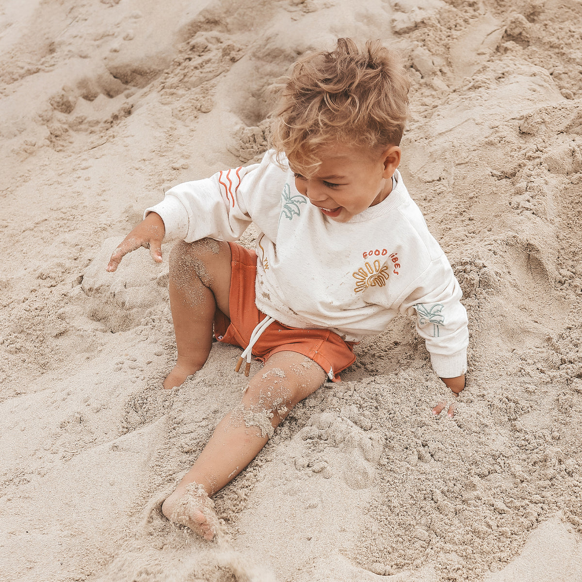 Sun Waves | Oversized Sweater, Your Wishes