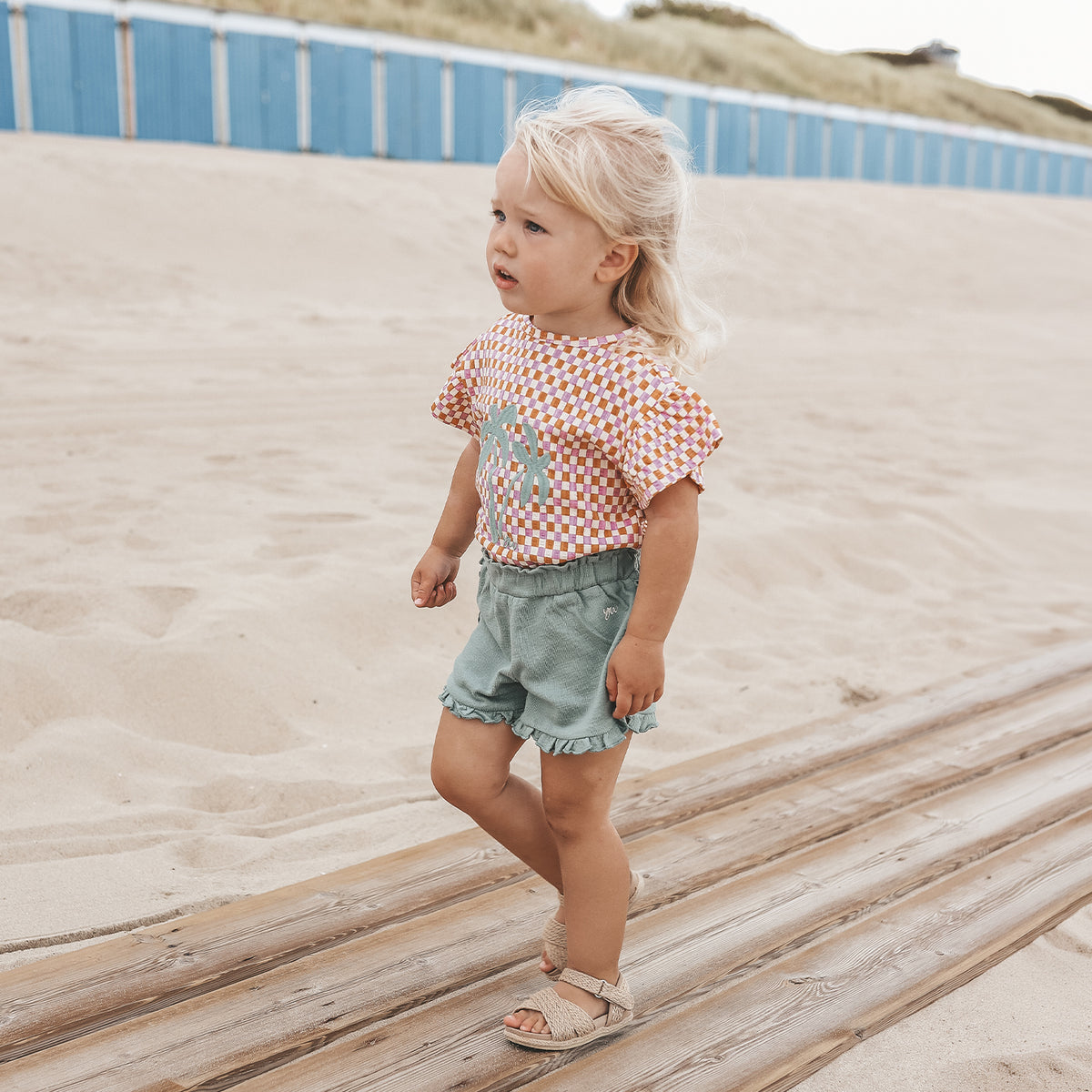 Mini Check | Ruffle Shirt, Your Wishes