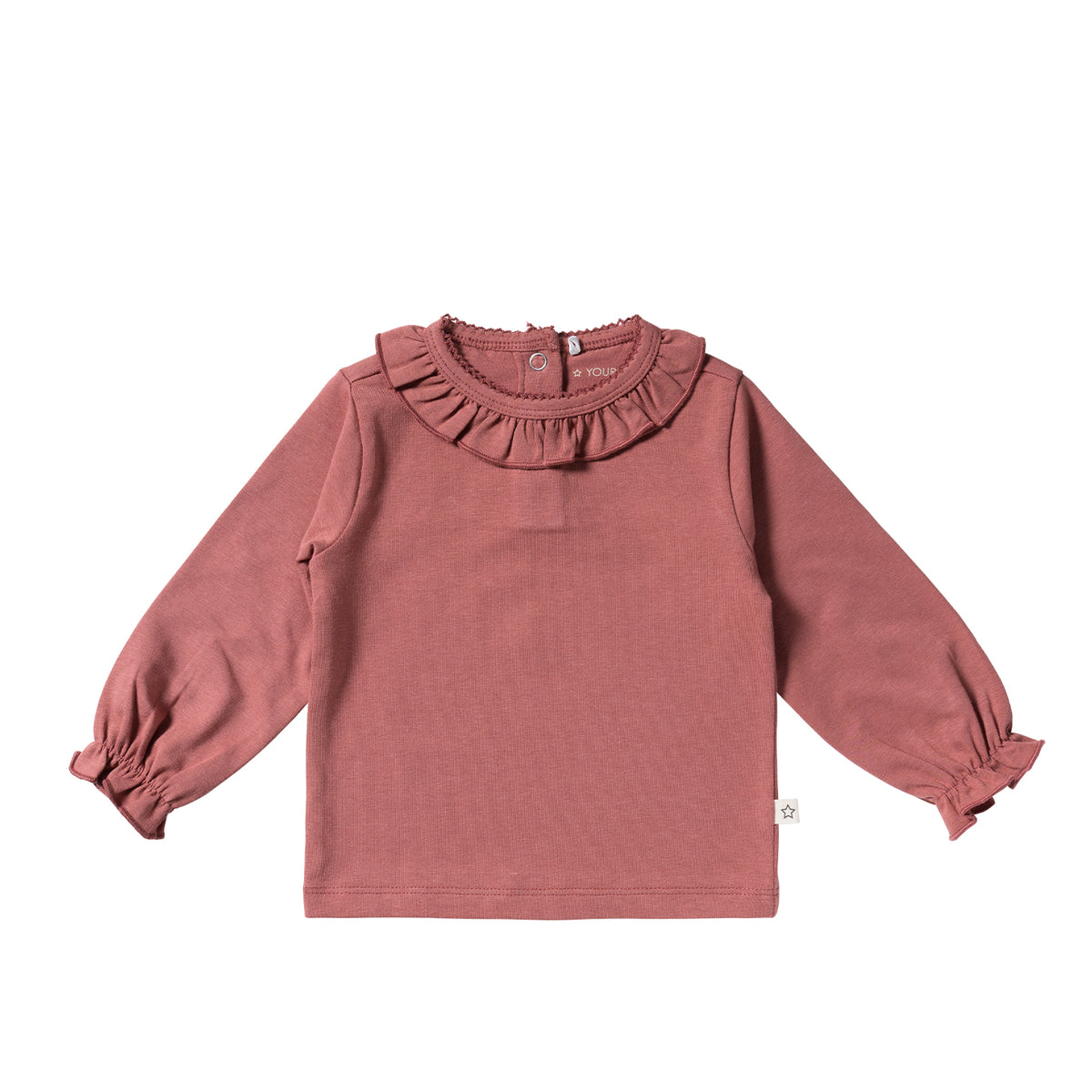 Solid ruffled longsleeve withered rose, Your Wishes