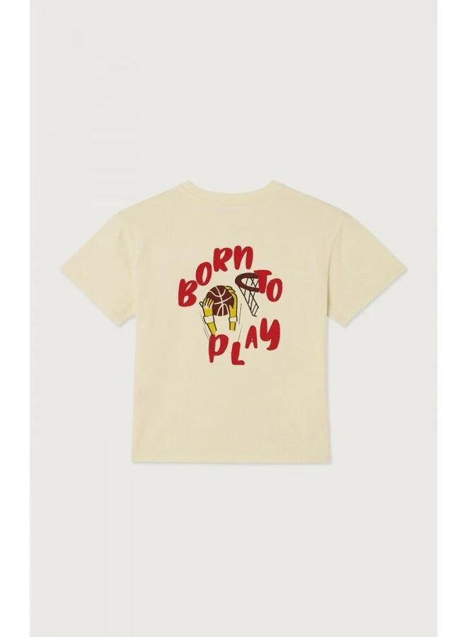 T- shirt fizvalley Ile flotante Vintage, American Vintage