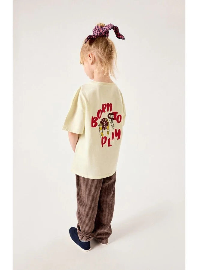 T- shirt fizvalley Ile flotante Vintage, American Vintage
