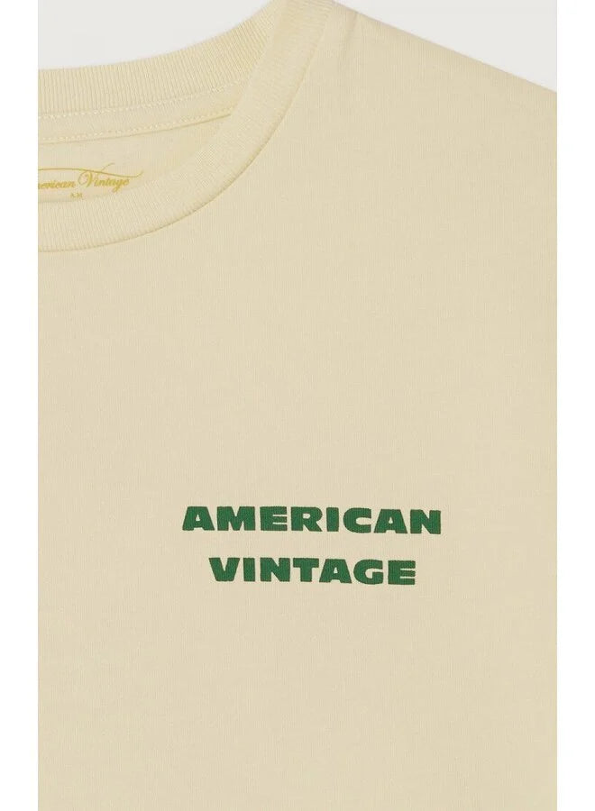 T- shirt fizvalley Ile flotante Vintage, American Vintage