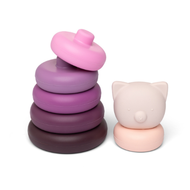 Stapeltoren Varken - Paars en Roze, Little L
