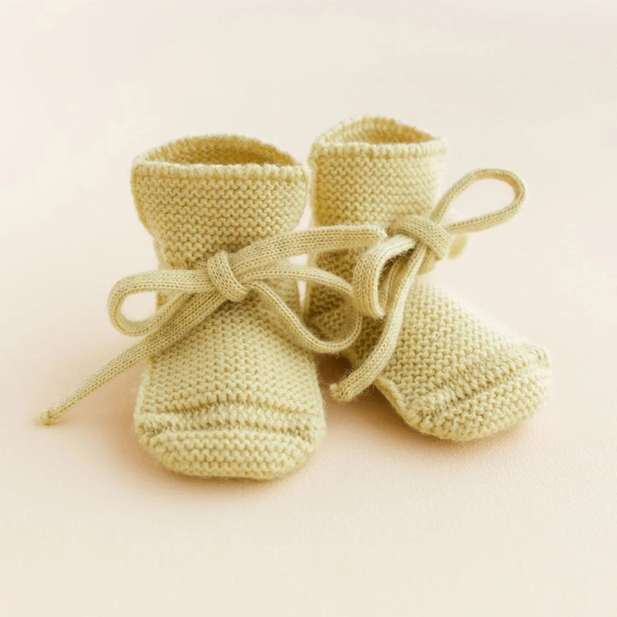 Booties Light yellow, Hvid