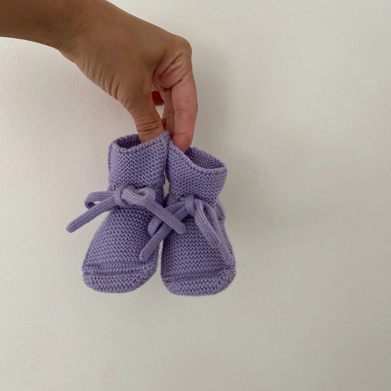 Booties Lilac, Hvid