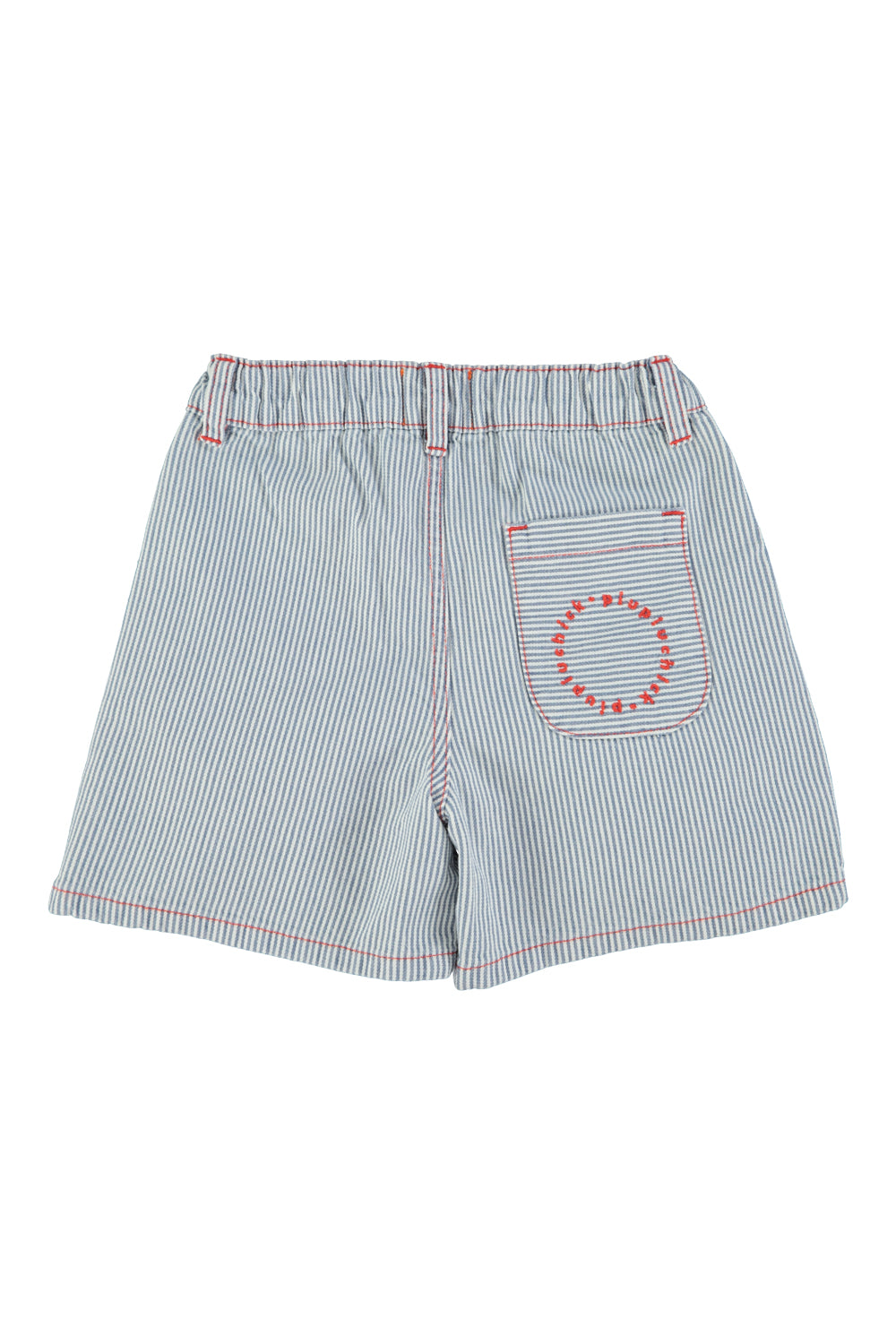 Boy shorts  ecru w ith indigo stripes, Piupiuchick