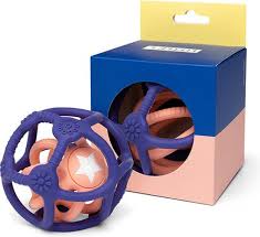 Set van 2 sensorische ballen  Roze en Blauw, Little L