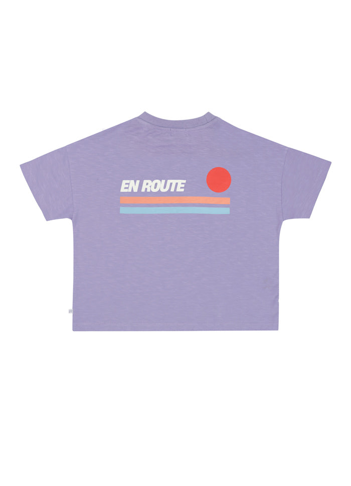 Ben oversized T-shirt Lavender Purple, Jenest