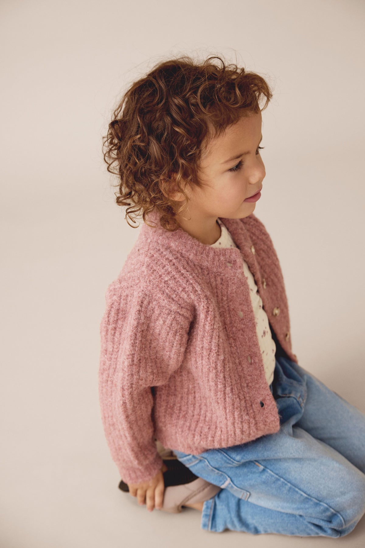Cardigan Burlwood, Enfant
