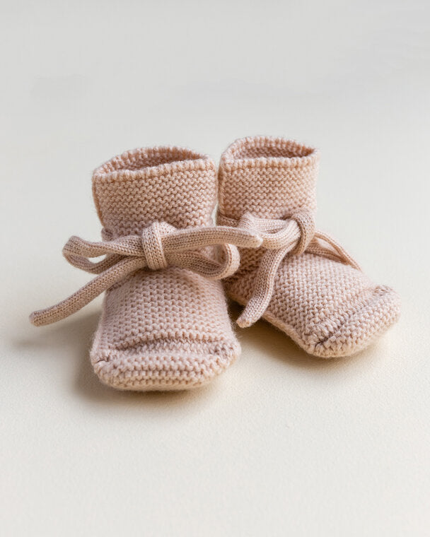 Booties apricot, Hvid