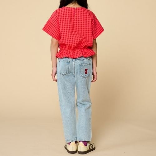 Baggy fit jeans, Petit blush