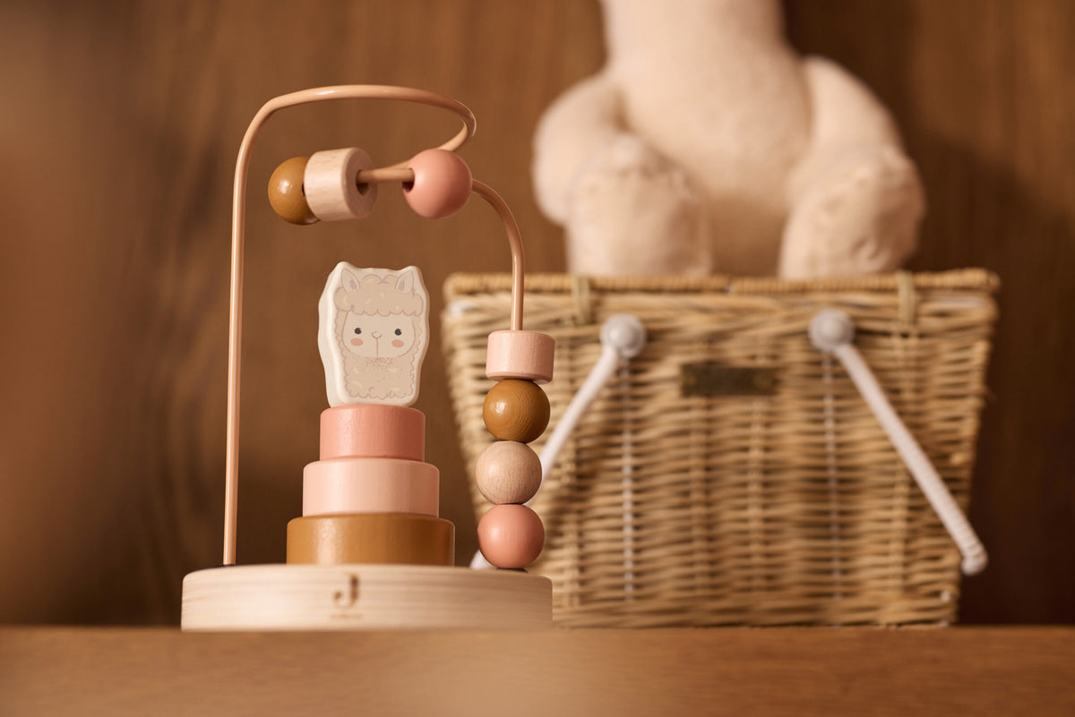 Houten spiraal Alpaca Paco, Jollein